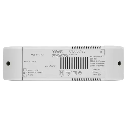 LED driver 120V 60Hz 350/500/700mA - 01875.120