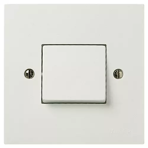 1P 10AX 2-way switch white - 06204.B