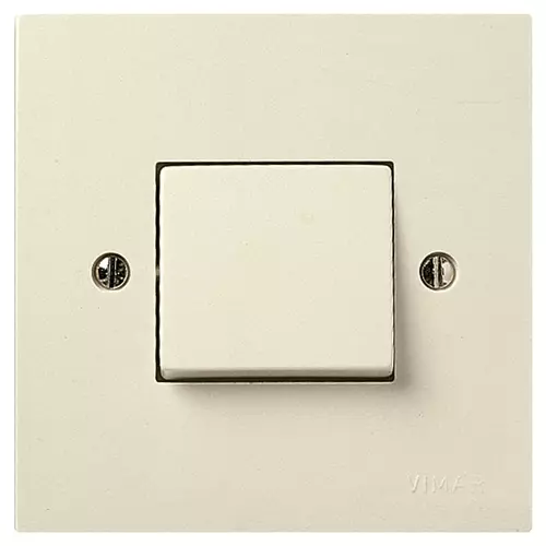 1P 10AX reversing switch ivory - 06212