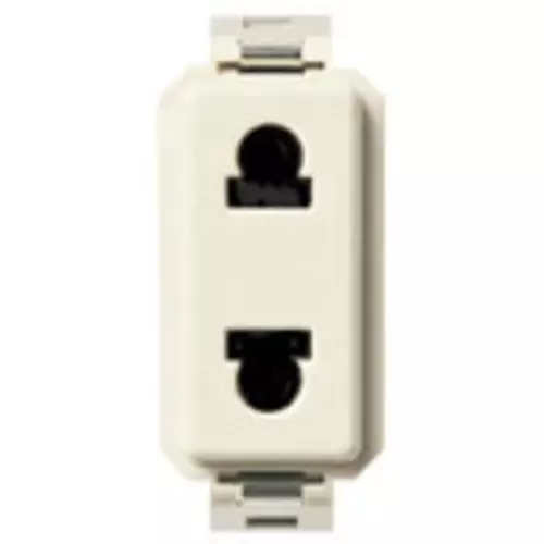 2P 15A USA+EU outlet for ø4,8mm plug - 08192