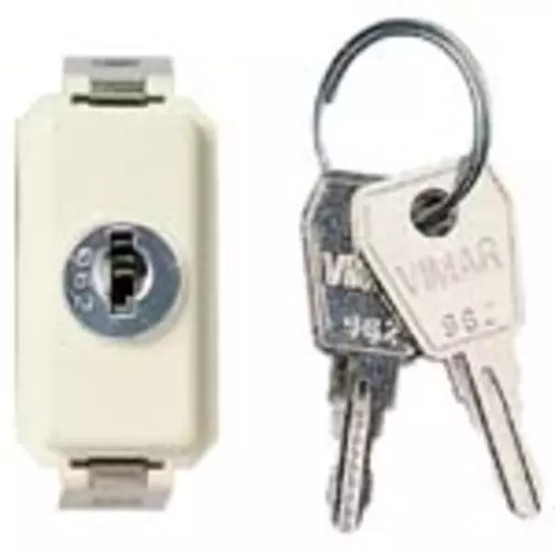 1P 10AX 1-way switch +key - 08384