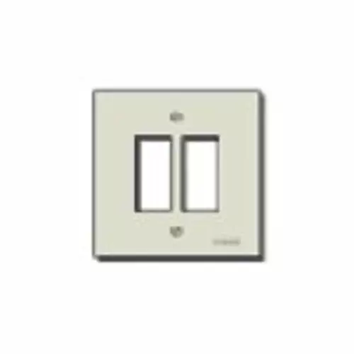 Plate 2M aluminium screw fix. gold - 08506