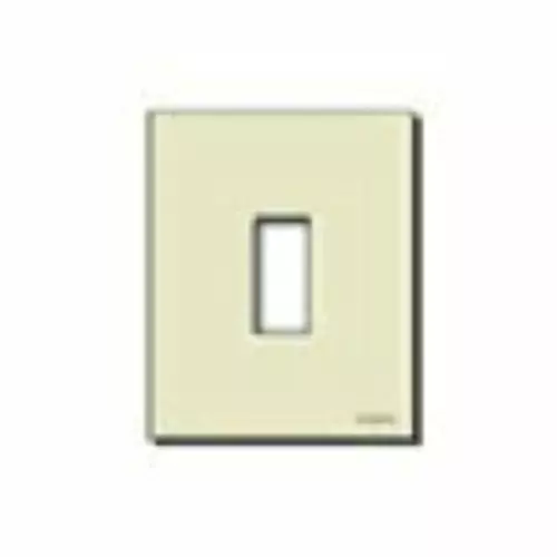 Plate 1M resin snapfix ivory - 08605.A