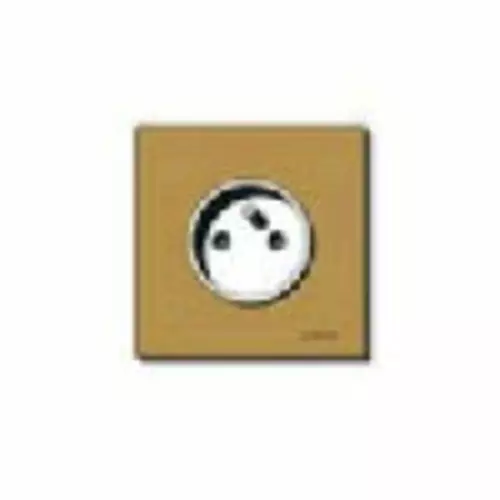 2P+E 16A French out. alum.snapfix bronze - 08615.BR