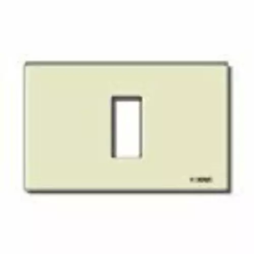 Plate 1M resin snapfix ivory - 08635.A