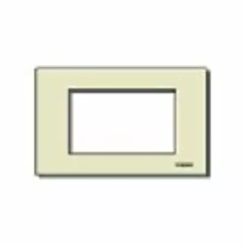 Plate 3sp.M resin snapfix ivory - 08657.A