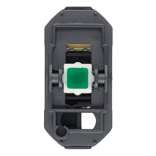 1P NO 10A push button mechan.+pilot 250V - 09008.0.250