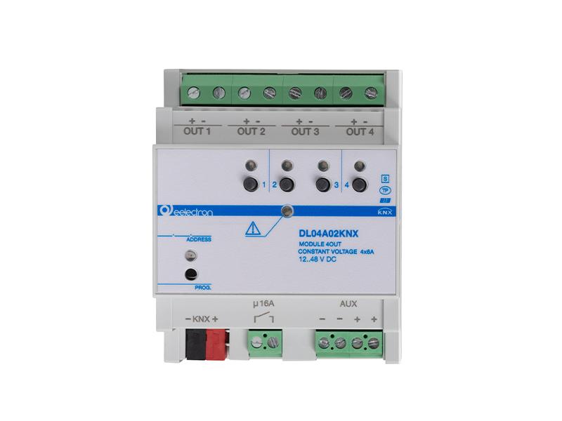 DIMMER LED DIN 4 CHANNELS RGB – WHITE