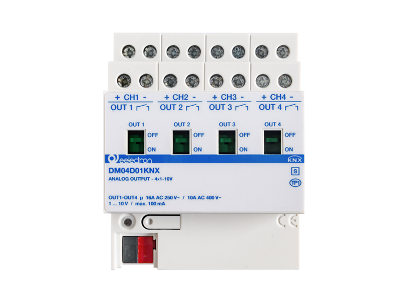 Dimmer 4 Channels x 1-10V