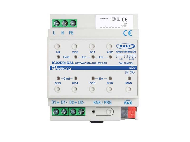 KNX DALI GATEWAY TW 2CH