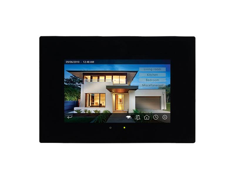 KNX capacitive touch panel 7″ IP connectivity + door phone
