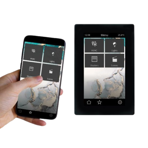 Touch panel KNX capacitivo 4.3″