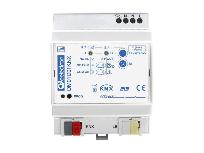 DIN 1 OUT 700 W – UNIVERSAL DIMMER – MASTER & SLAVE